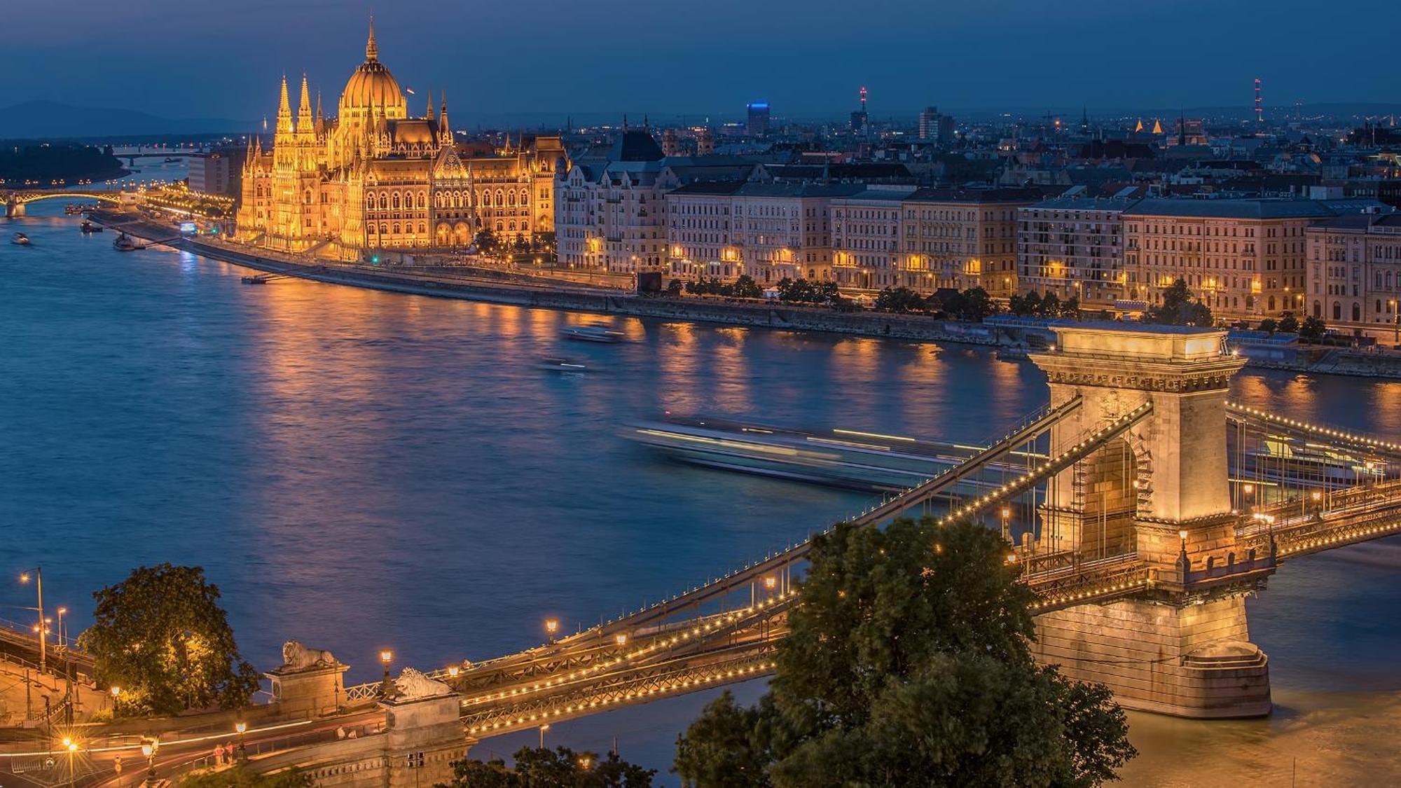 Riverside Luxury Panorama Home - Smarttv, Fastwifi Budapest Exteriör bild