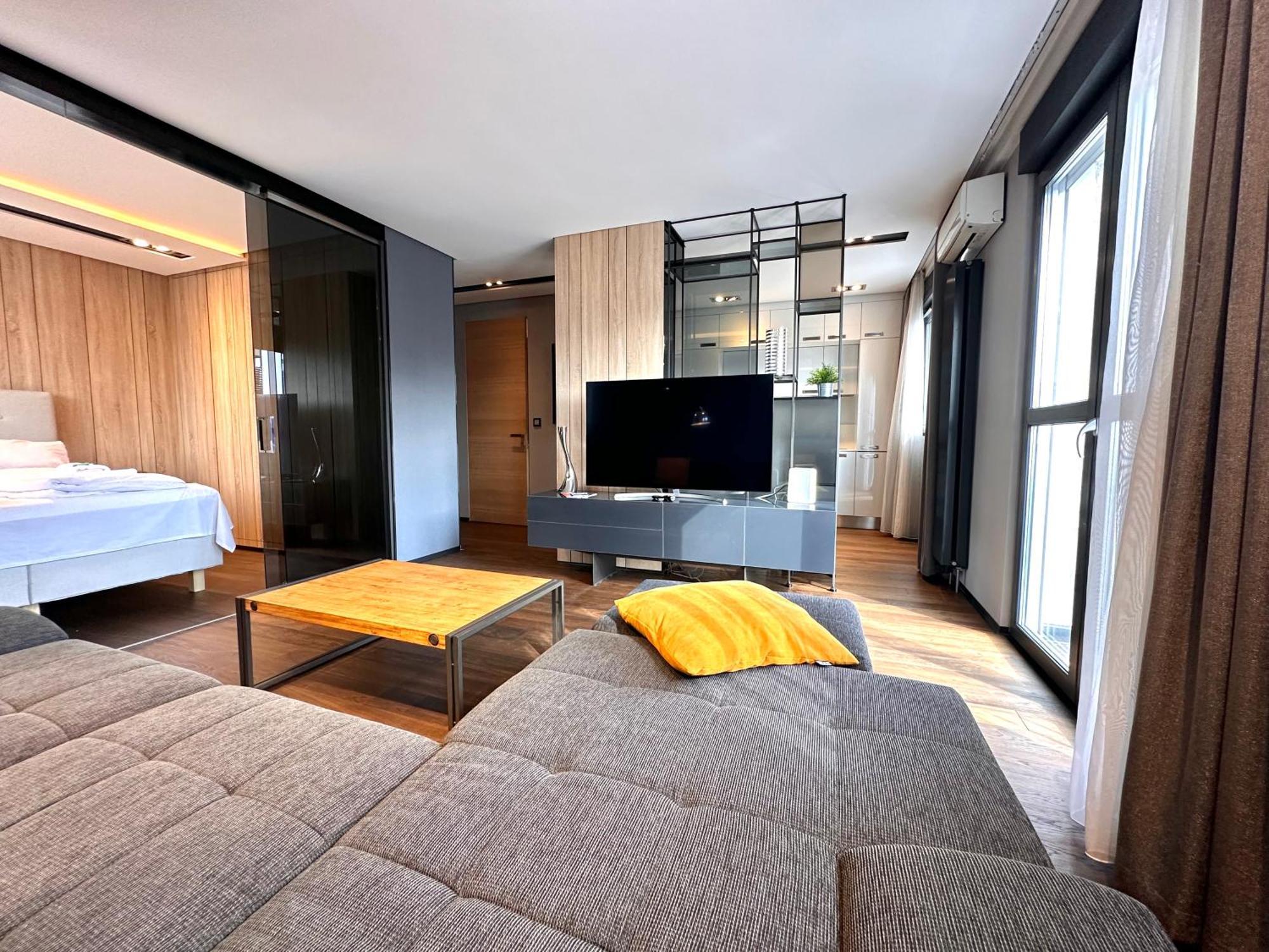 Riverside Luxury Panorama Home - Smarttv, Fastwifi Budapest Exteriör bild